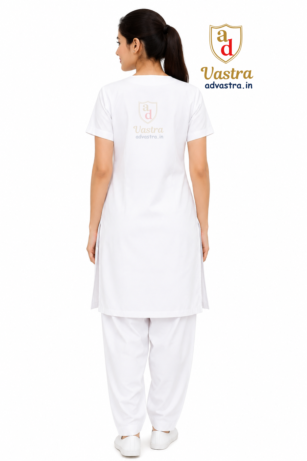 Nurse Dress White Salwar Suit