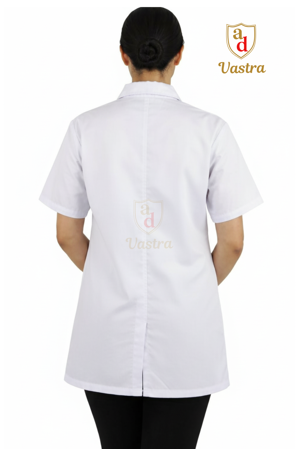 Classic Women’s Half sleeves Lab Coat (Apron)