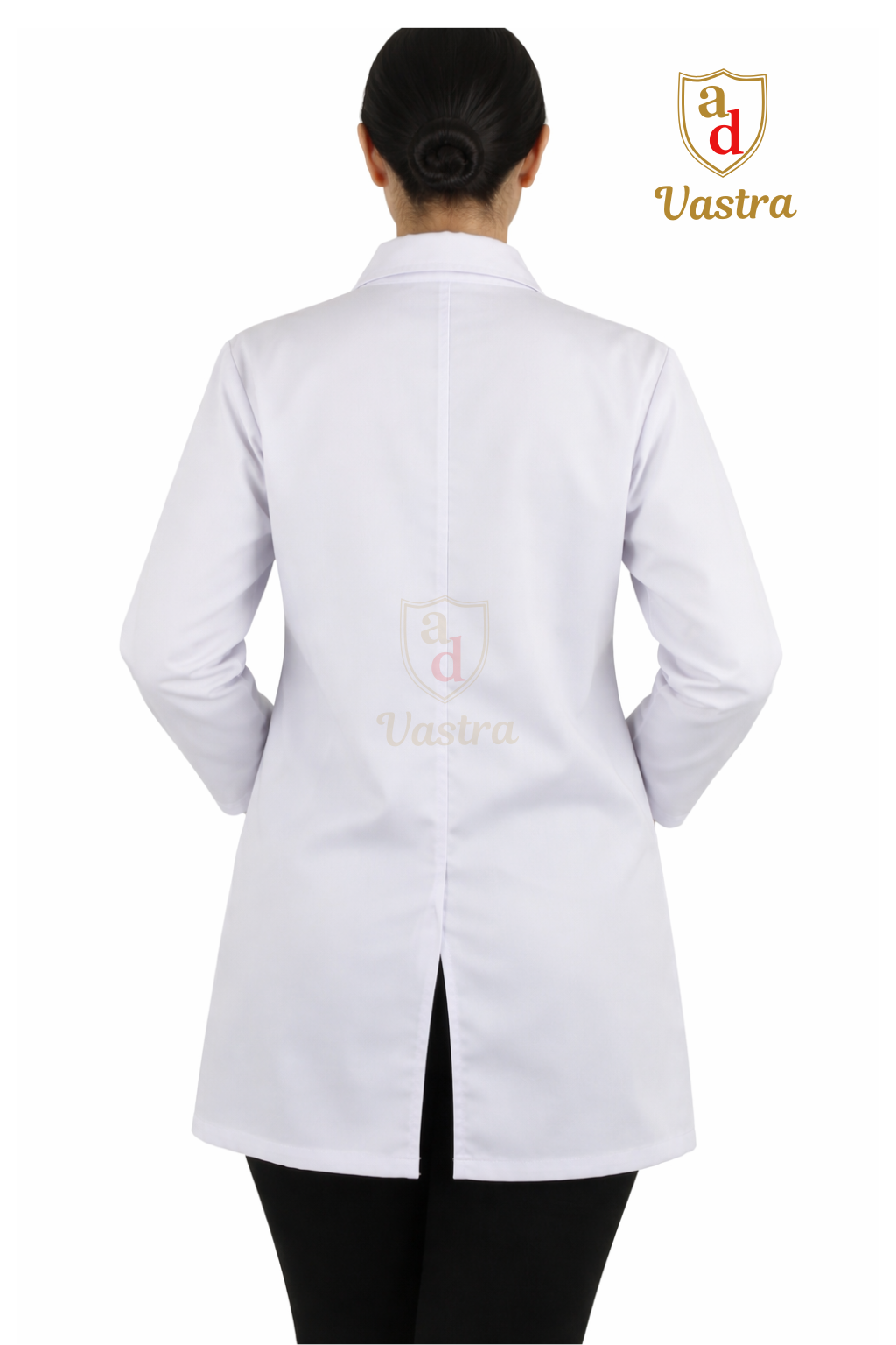 Classic Women’s Full Sleeves Lab Coat (Apron)