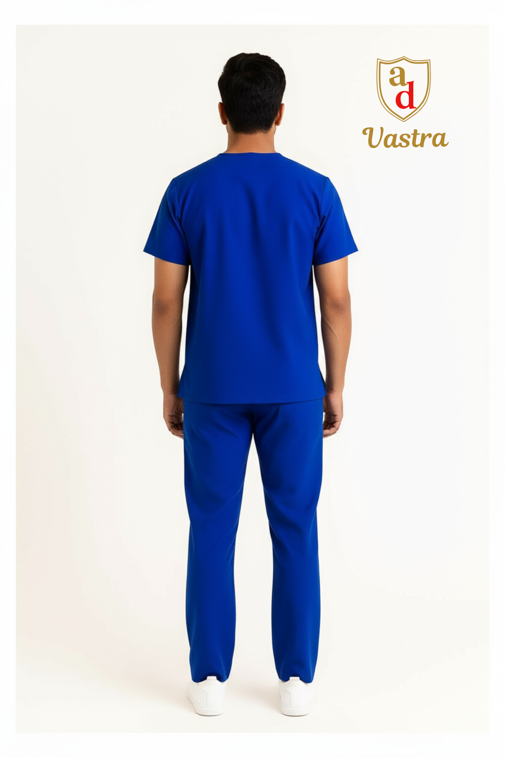 Classic V-Neck Scrub – Men’s, Royal Blue