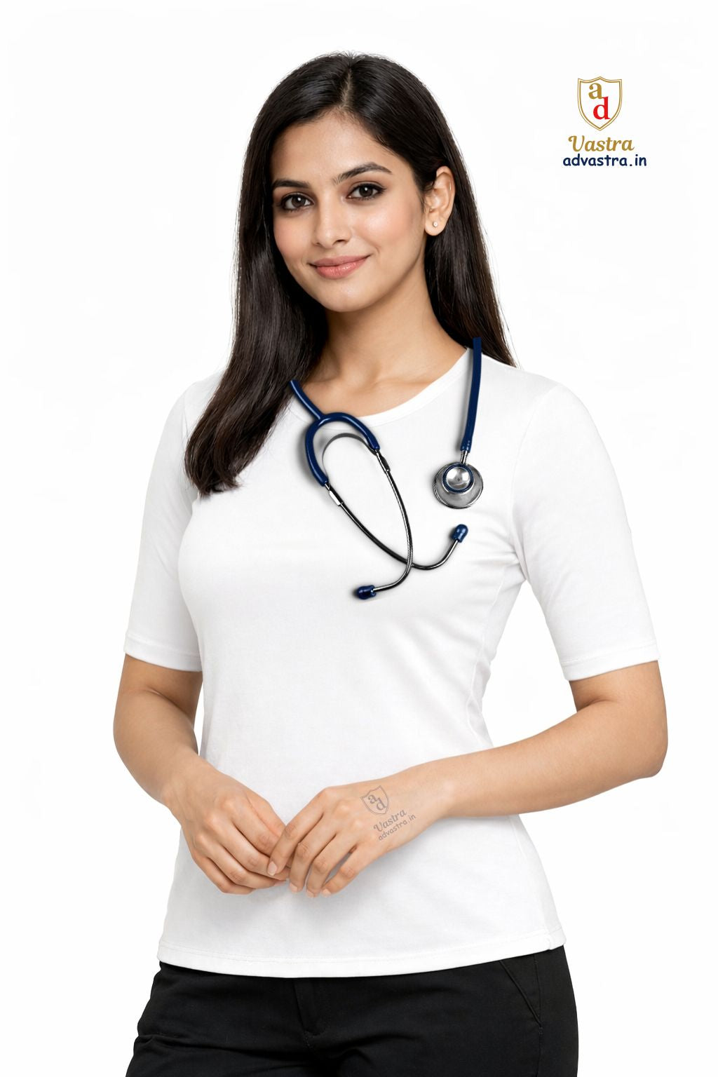 ad vastra Women’s Underscrub Top – Half Sleeve