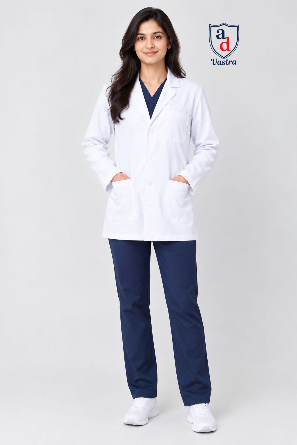 Women’s FlexFit Premium Lab Coat – Full Sleeve