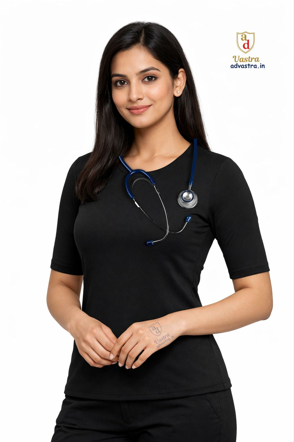 ad vastra Women’s Underscrub Top – Half Sleeve