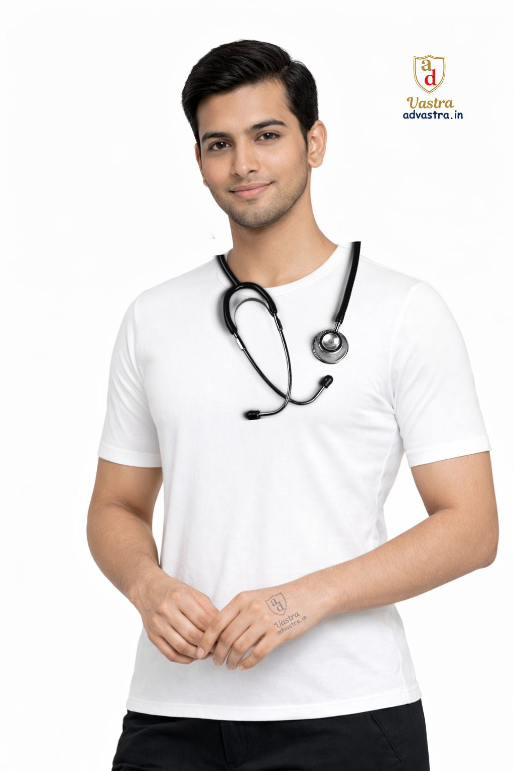 ad vastra Men’s Underscrub Top – Half Sleeve