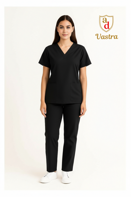 Classic V-Neck Scrub – Women’s, Black