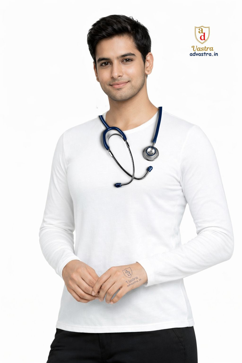ad vastra Men’s  Underscrub Top – Full Sleeve