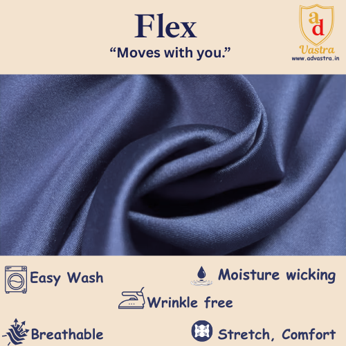Flex V-Neck Scrub – Men’s, Black (Stretchable)