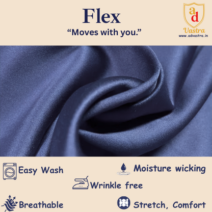 Flex V-Neck Scrub – Men’s, Lavender (Stretchable)