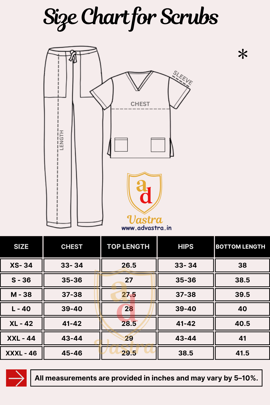 Classic V-Neck Scrub – Women’s, Forest Green