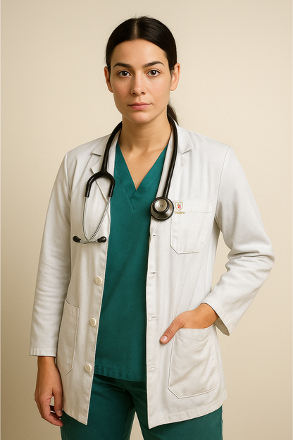 Women’s Professional Lab Coat Apron